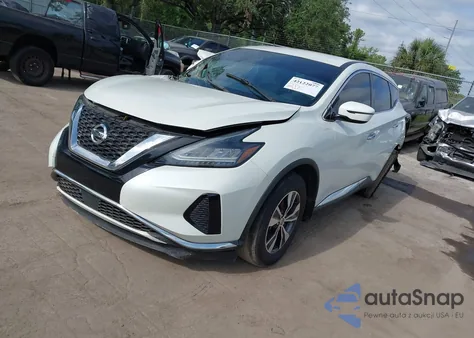 2020 Nissan Murano S Fwd from USA, damaged, VIN 5N1AZ2AJ6LN163493